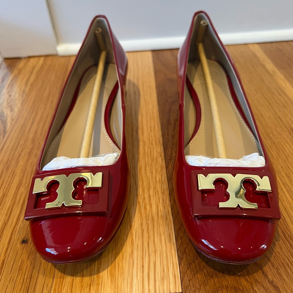 Tory Burch Patent Leather Gigi Pumps Shoes
